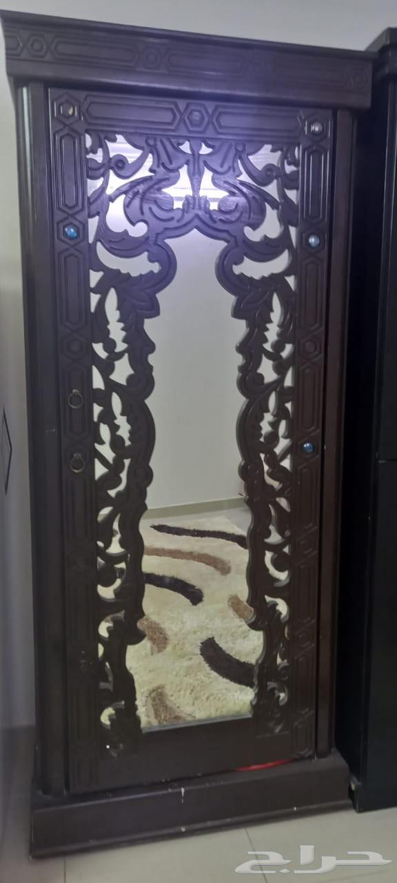 غرفة نوم سرير نفر وسرير نفر ونص ودولاب وتسريحة وعلاقة ملابس64577008618881110