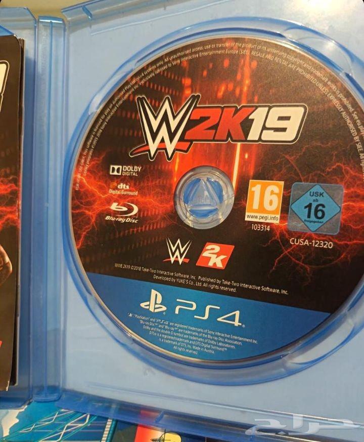 شريط WWE 2K19 أخو الجديد شغال 100 شغال على سوني 4 و 564574005771266112