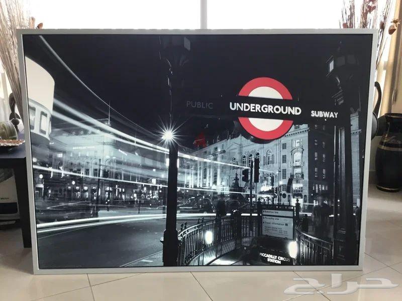 لوحة ديكور جدارية فخمة - Underground لندن64574047814019110