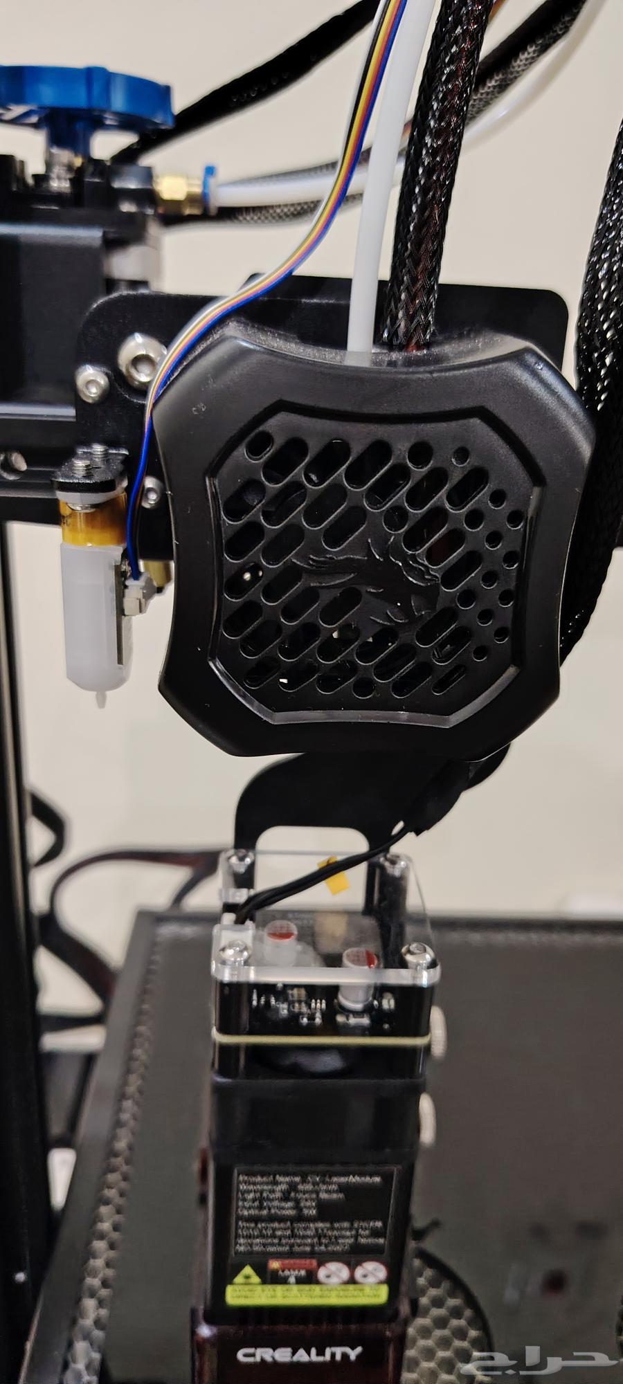 طابعة ثلاثية الأبعاد Creality Ender-3 V2 مع وحدة نقش بالليزر64578563768451113