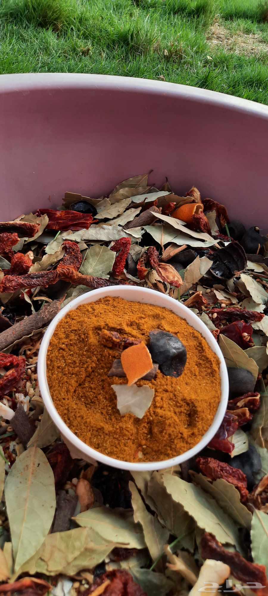 منتوبهارات هوم ميد  1 قهوه. 2 زعفران . 3 بهارات 6 ان64577206009473111