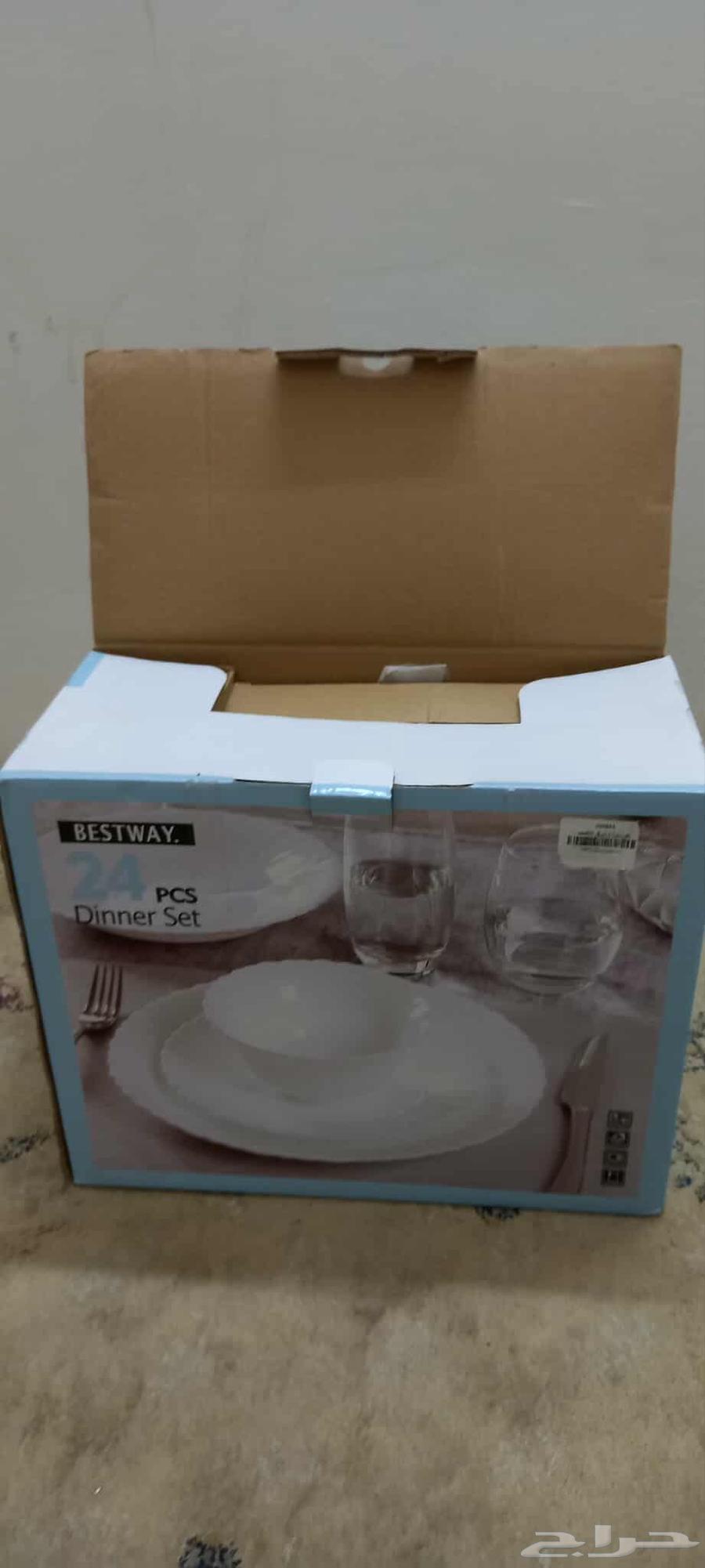 طقم اطباق اركوبال صيني ل 6 أشخاص 24 قطعة جديد64576868778370112