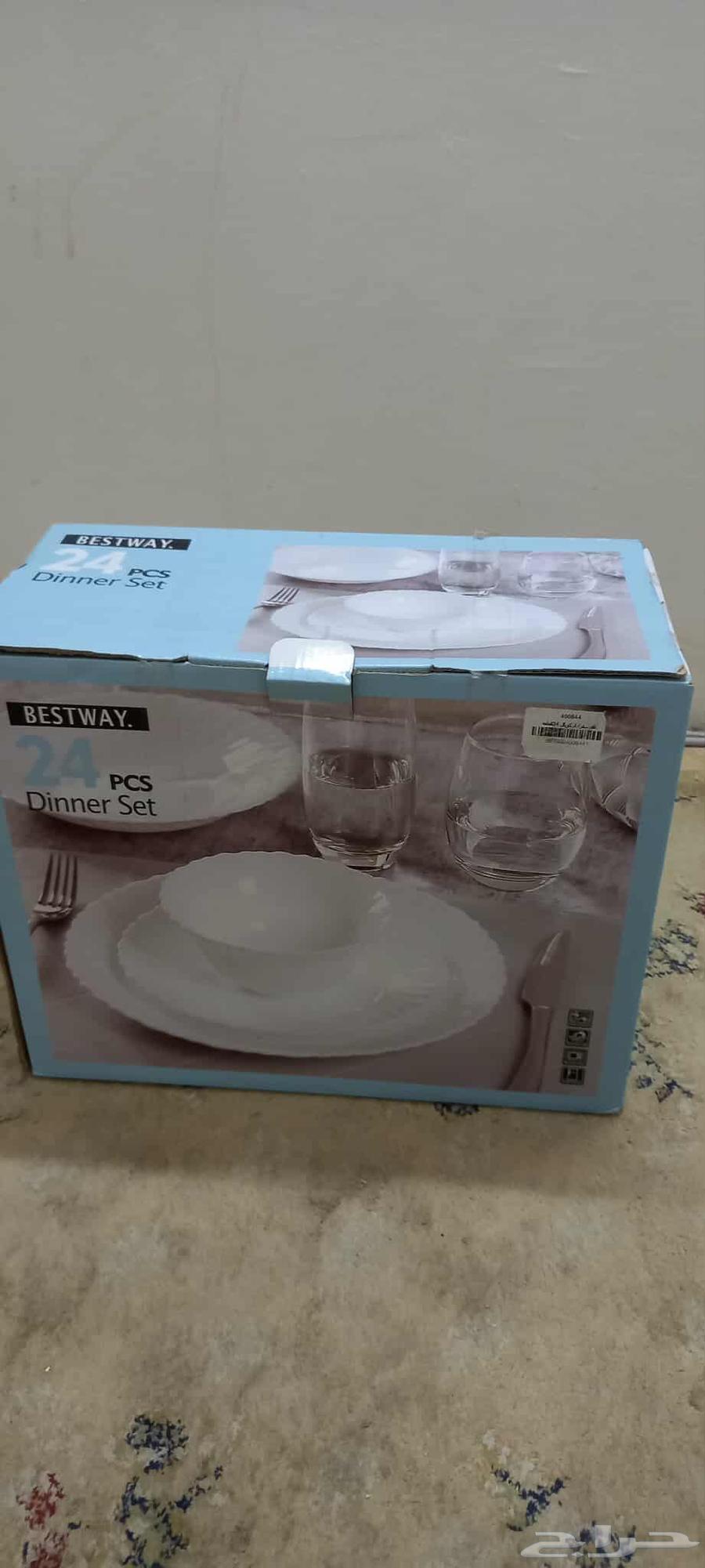 طقم اطباق اركوبال صيني ل 6 أشخاص 24 قطعة جديد64576868778370110