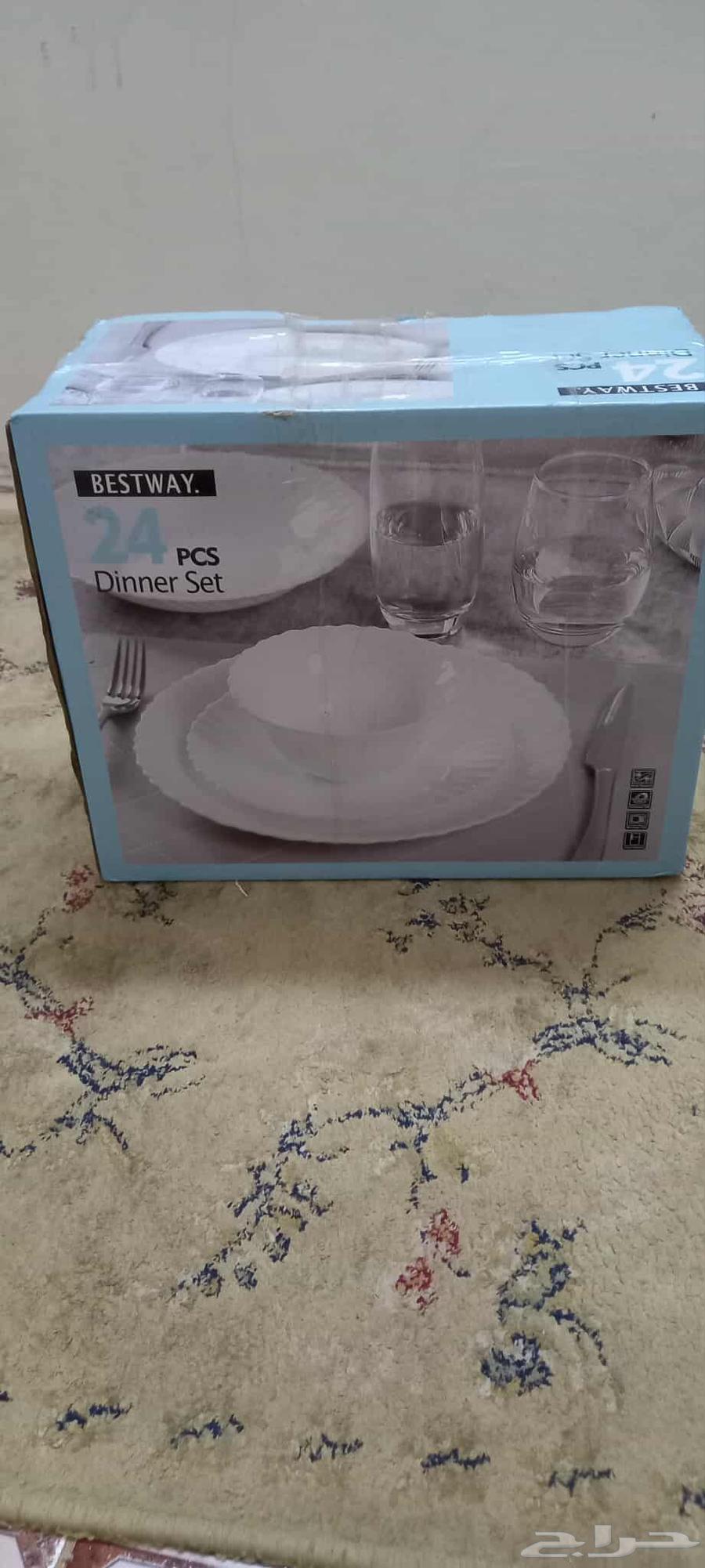 طقم اطباق اركوبال صيني ل 6 أشخاص 24 قطعة جديد64576868778370111