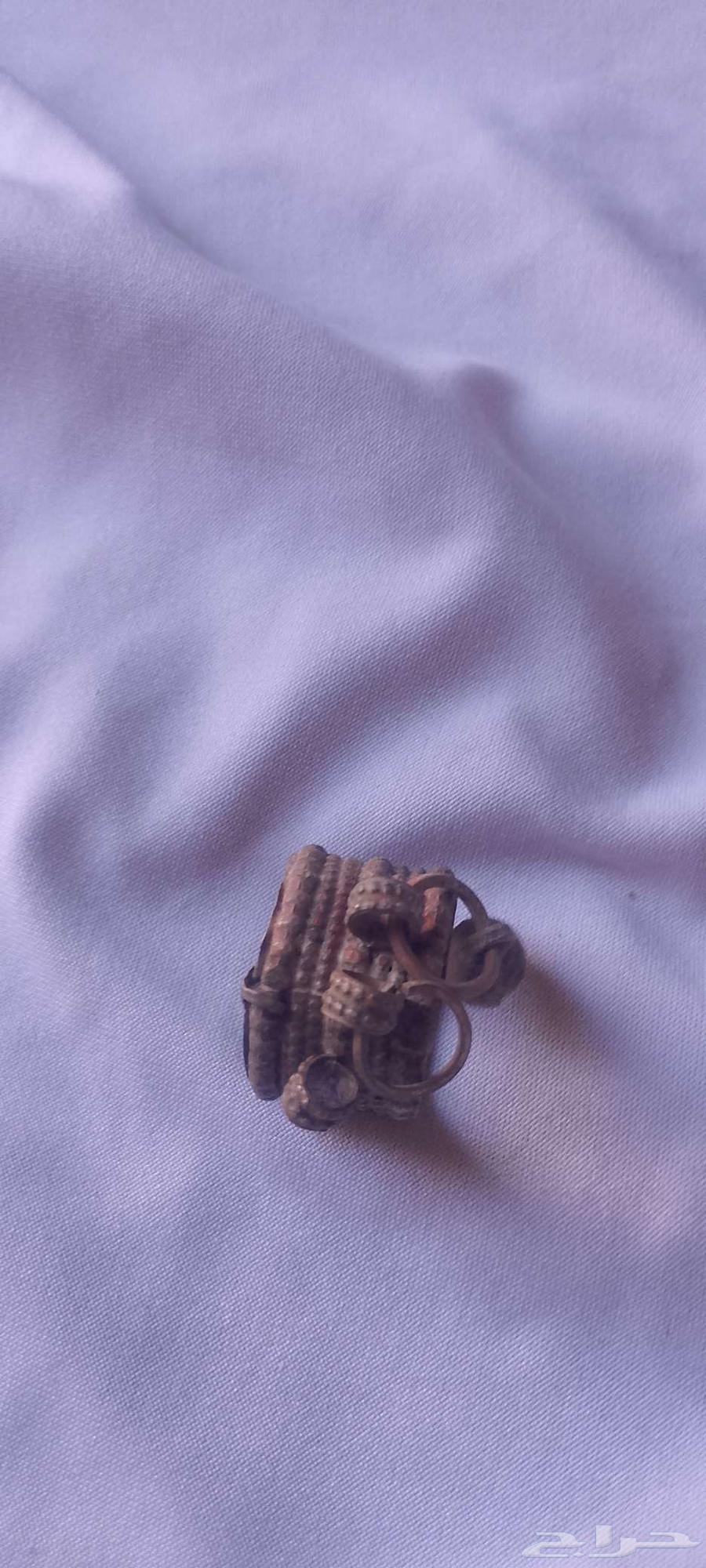 حجل أبو ثومة فضة بدوي قديم أنتيك ثقيل جدا حجل فضة أصلي64578964697219114