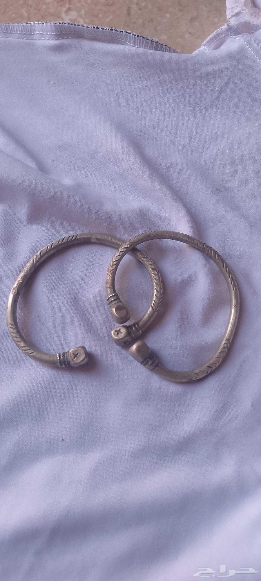 حجل أبو ثومة فضة بدوي قديم أنتيك ثقيل جدا حجل فضة أصلي64578964697219110