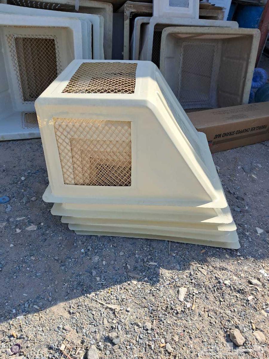 غطا صندوق مكيفات شباك فايبر جلاس مع تركيب وبدون تركيب64573727200258114