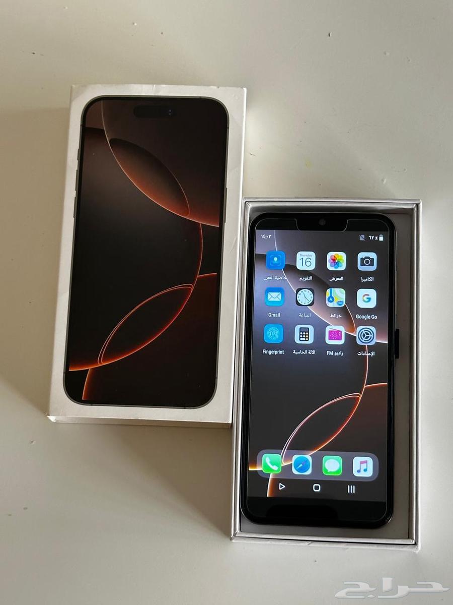 للبيع ايفون 256 جيجابايت - نسخة صينية iPhone 16 Pro Max64578103292290112