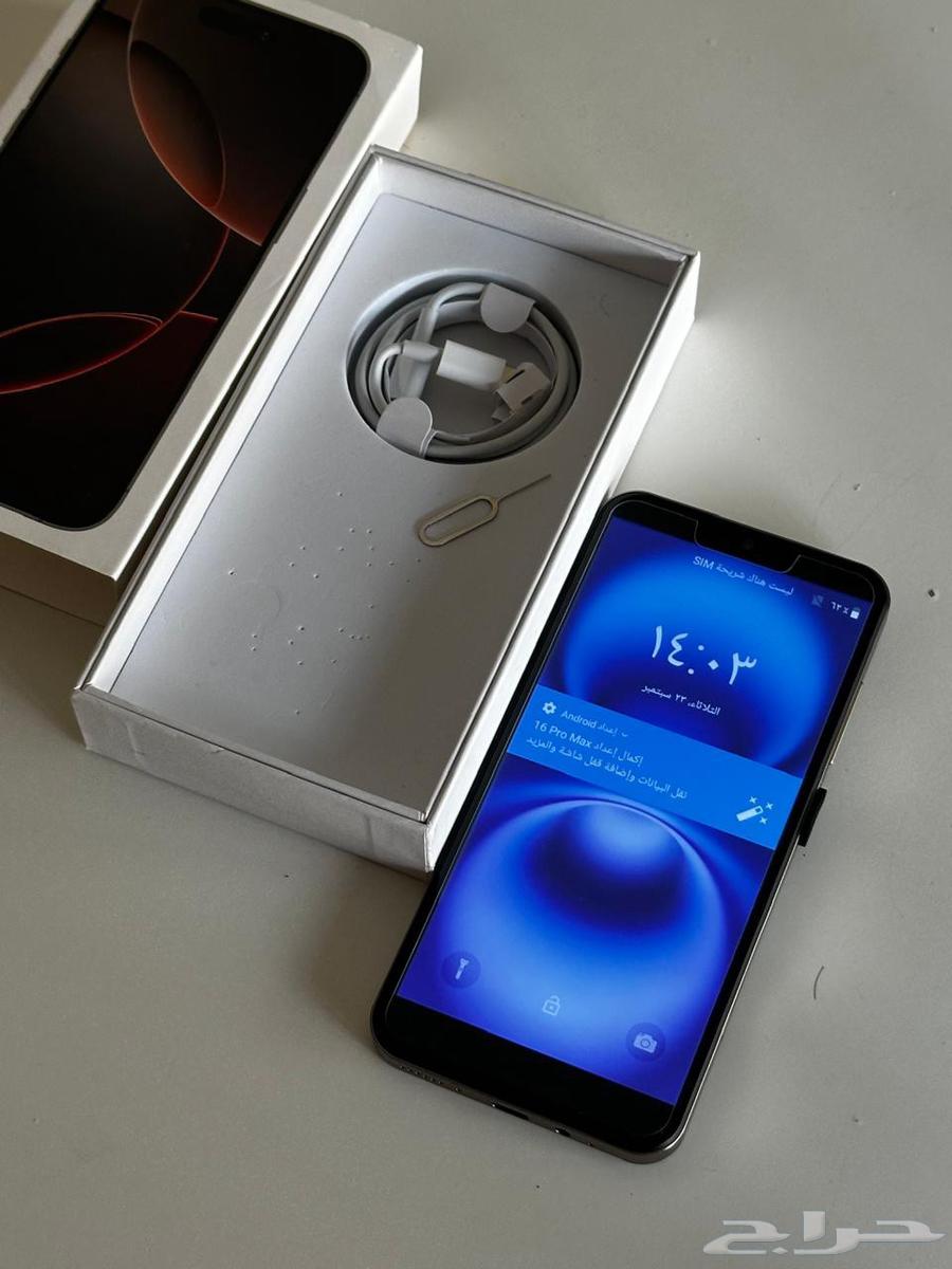 للبيع ايفون 256 جيجابايت - نسخة صينية iPhone 16 Pro Max64578103292290114