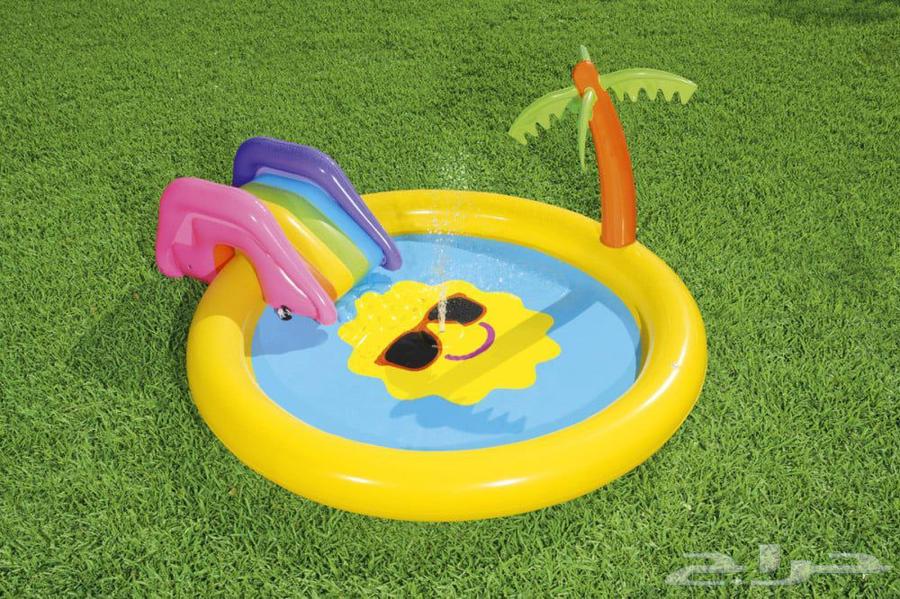 ألعاب مائية مع زحليقة الشمس بيست واي جديدة64582284275585111