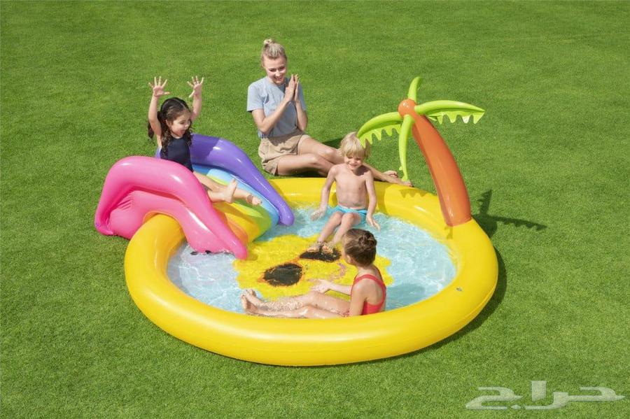 ألعاب مائية مع زحليقة الشمس بيست واي جديدة64582284275585110