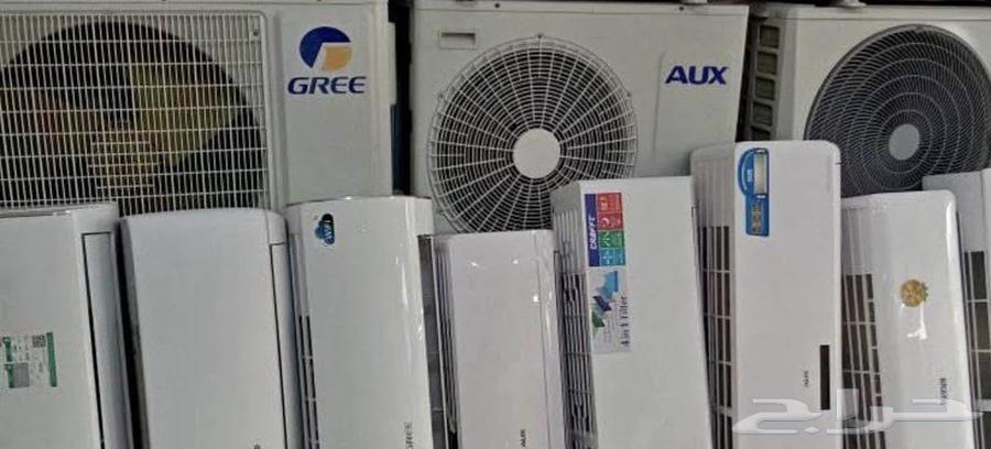 Used clean split window air conditioners, almost new with installation64584785466498111