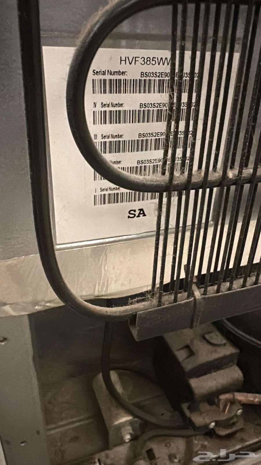 Haier refrigerator almost new.. door handle broken and used for one year only64586053995137112