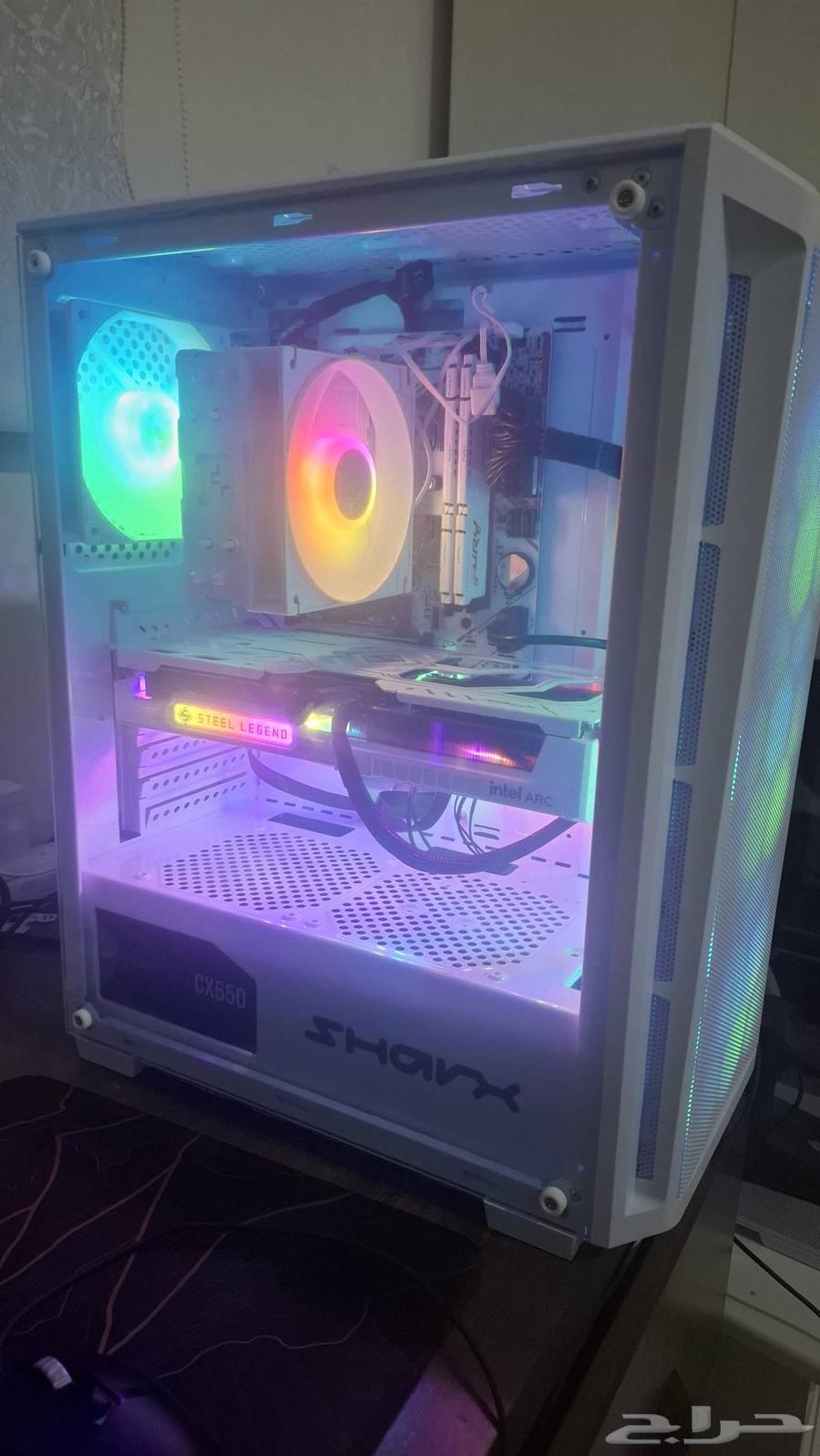 بيسي قيمنق جديد Ryzen 5 7500f battlemage b58064580527359491112