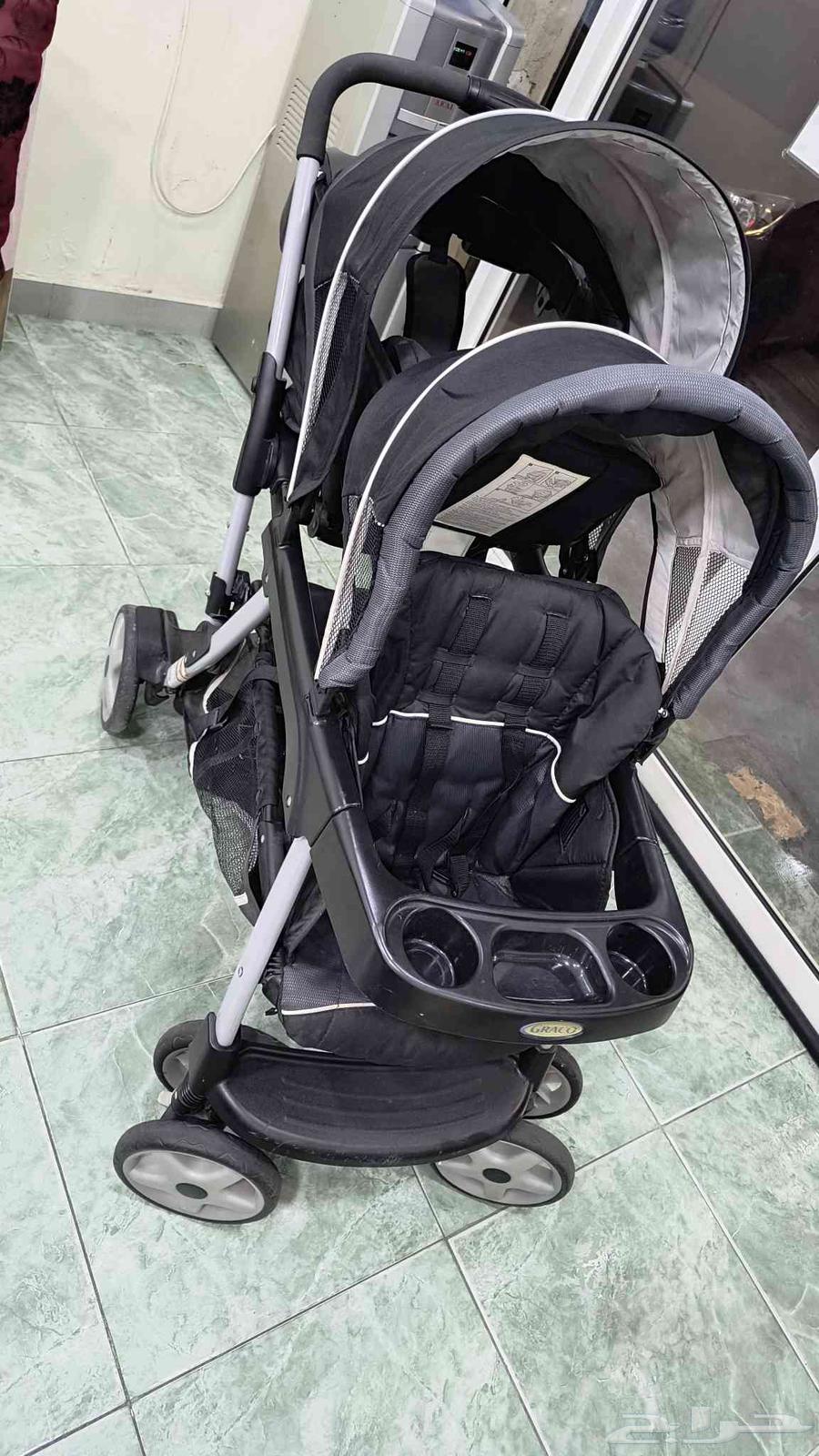 twins baby stroller net and good clean64586675665411114