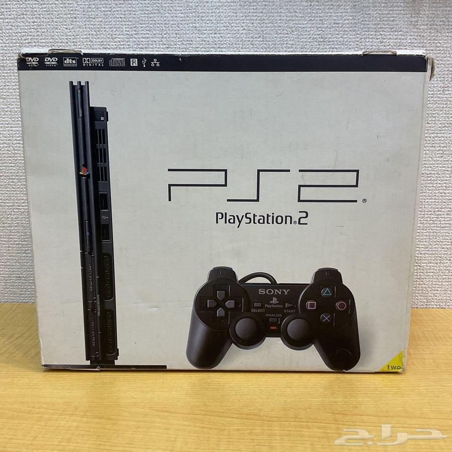 للبيع  جهاز PlayStation 2 Slim (مجموعة كاملة)64581759695106111