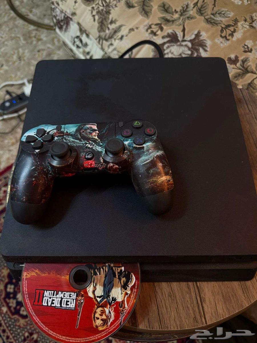 Sony 4 with Red Dead 2 disc, fully functional, no malfunctions, as is64588098971779110