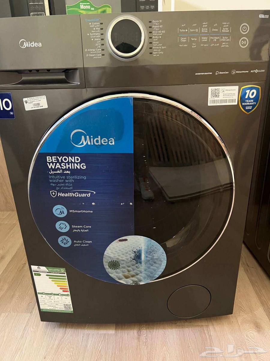 غساله ميديا تماتيك وثلاجه ميديا 12قدم شبه جديد64582297737218110