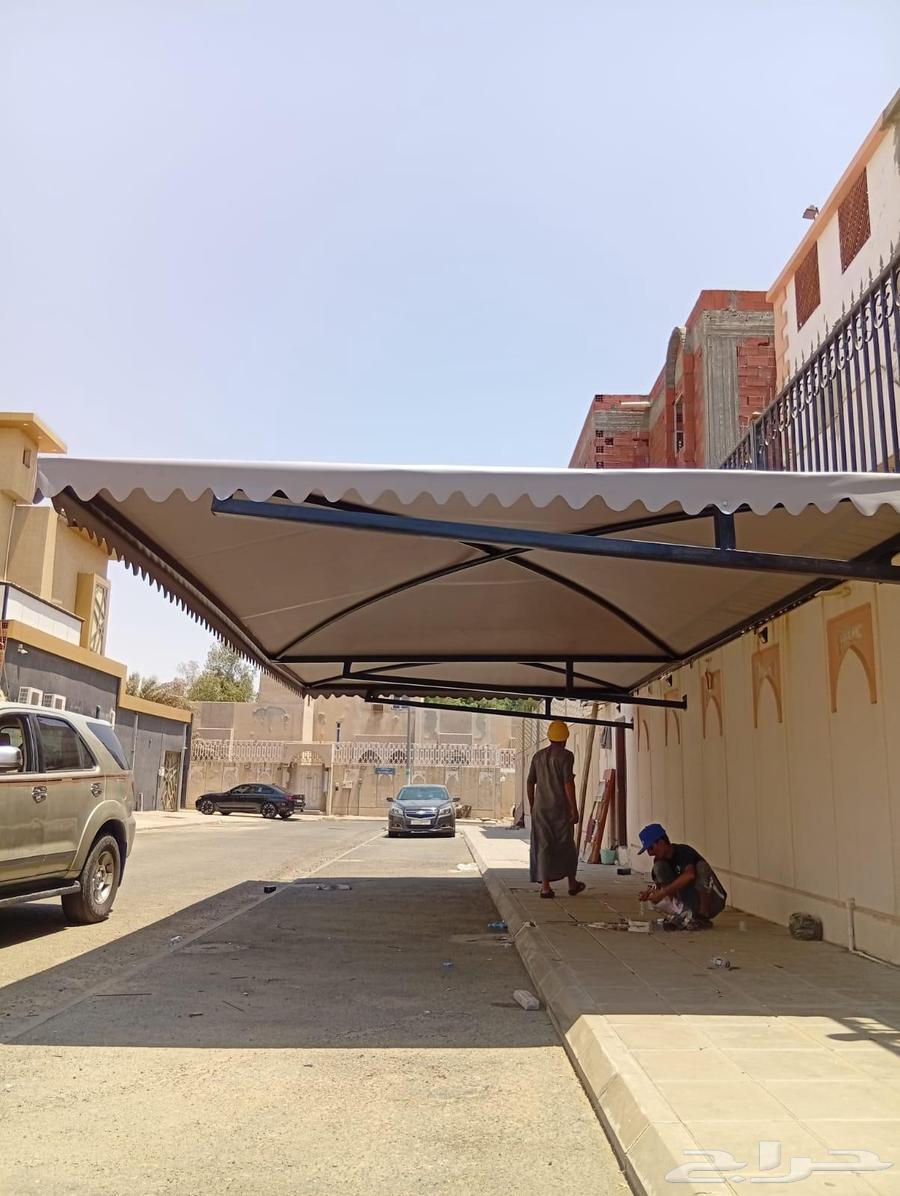 Car shade installation in Mecca64155337512323110