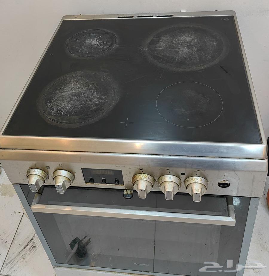 فرن كهربائي أمريكي Whirlpool نظيف اربع عيون64580540894337111