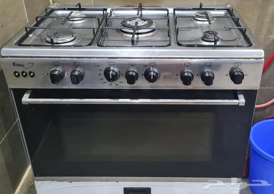 غاز طبخ بحالة جيدة 5 عيون64586115391233112