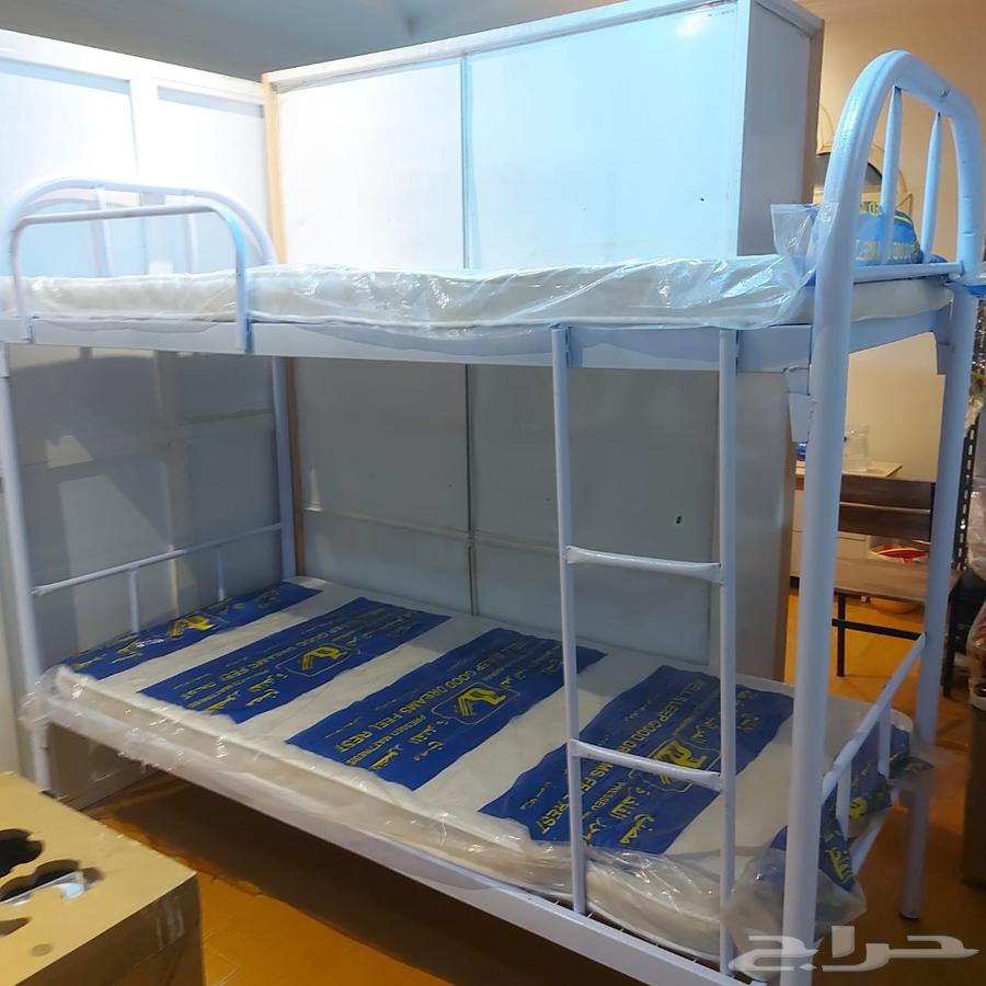 Iron double bed with blanket, mattress, pillow, new d64581993554818112