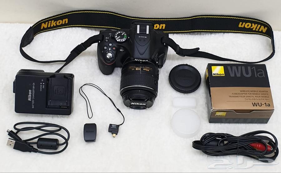 الكاميرا نيكون D5200 مع واي فاي64586911438337114