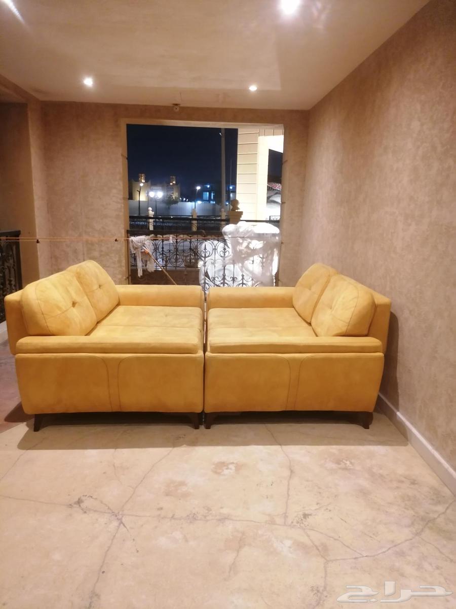 كنب مستعمل شبه جديد للبيع كنب تركي جلد64587329797505112