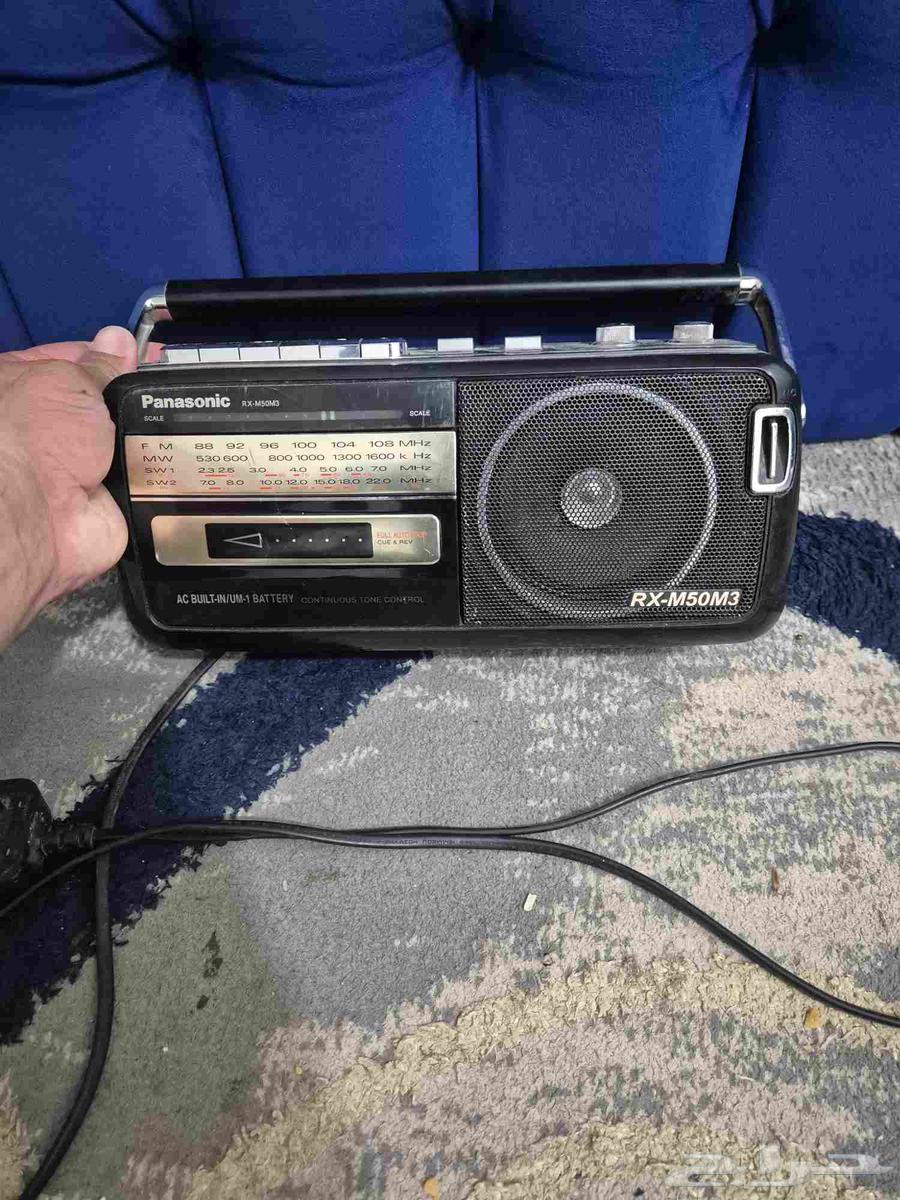 مسجل باناسونيك..يشتغل بطارية   ويشتغل كهربائي64579951425281110