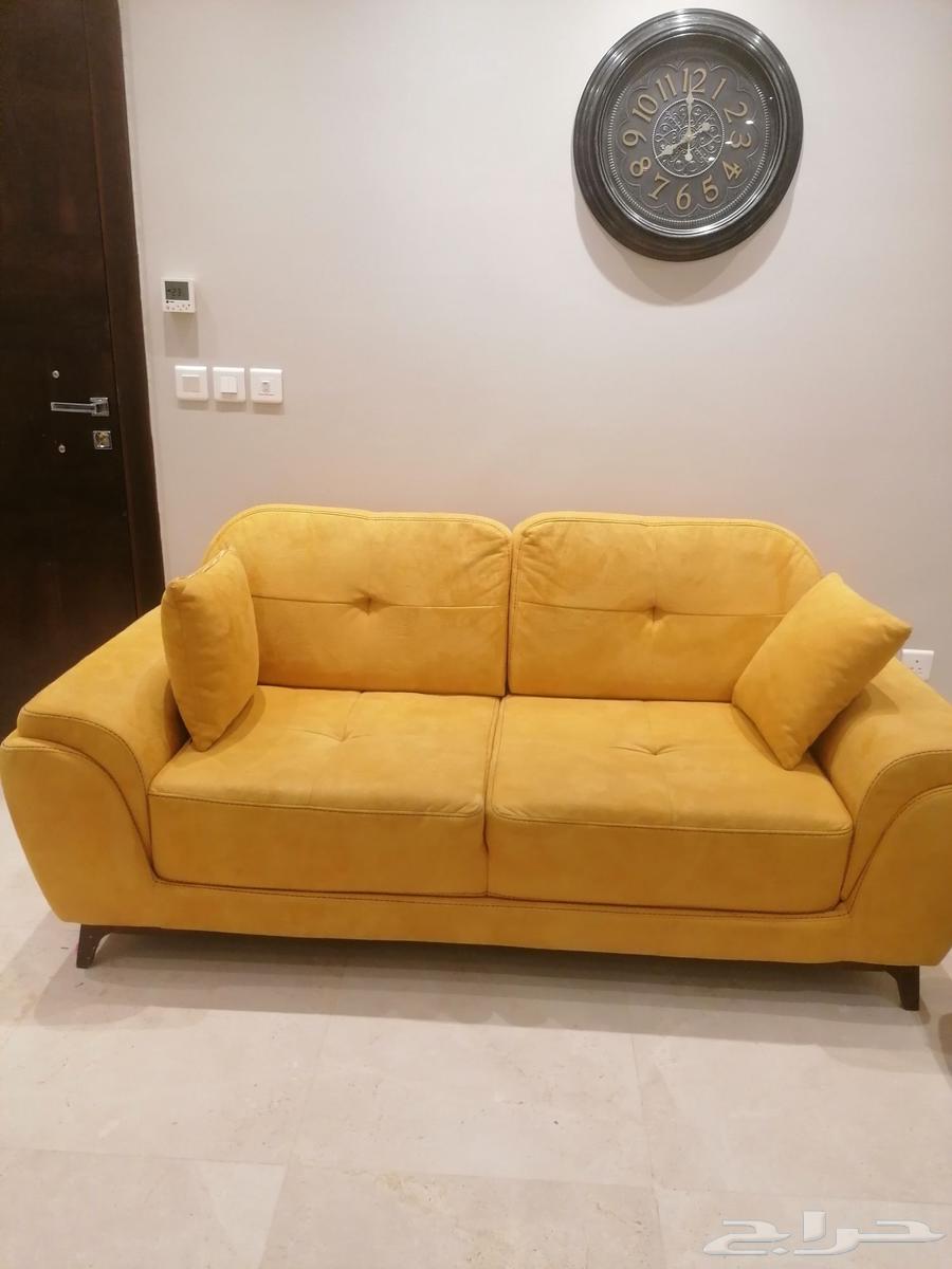 كنب مستعمل شبه جديد للبيع كنب تركي جلد64587329797505113