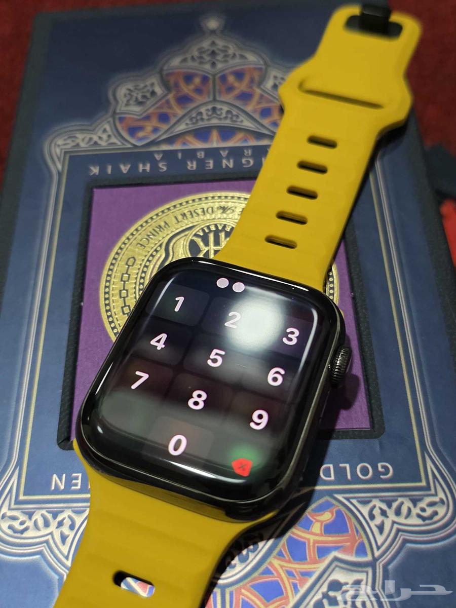 ساعة ابل تيتانيم بشريحة اصدار 764587664960514113