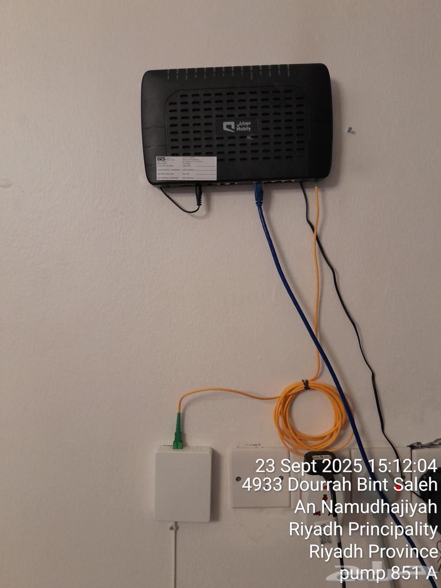 Installation of reinforcements and CAT6 fiber internet extension64155774055171110