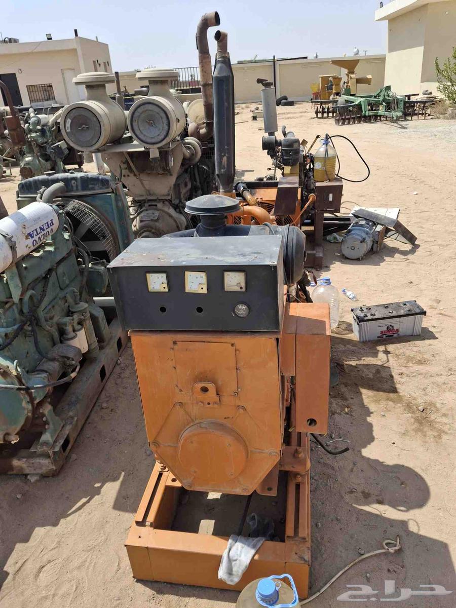 مولد كهرباء فيات افكو 60 كيلو شبه جديد شد بلد مكينه كهرب64583711395971111