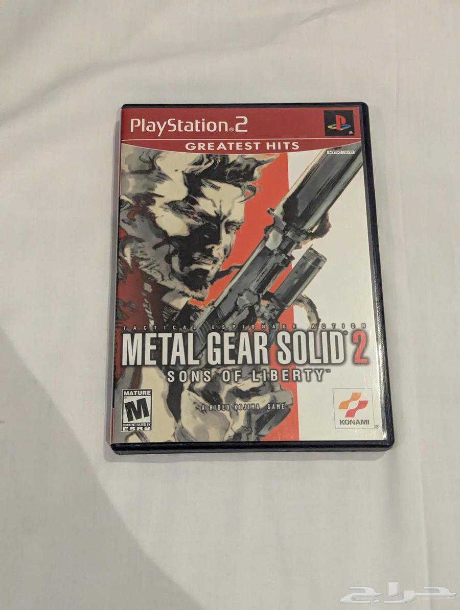 ميتال قير سوليد 2 - Metal Gear Solid 2 - PS264583555351555110
