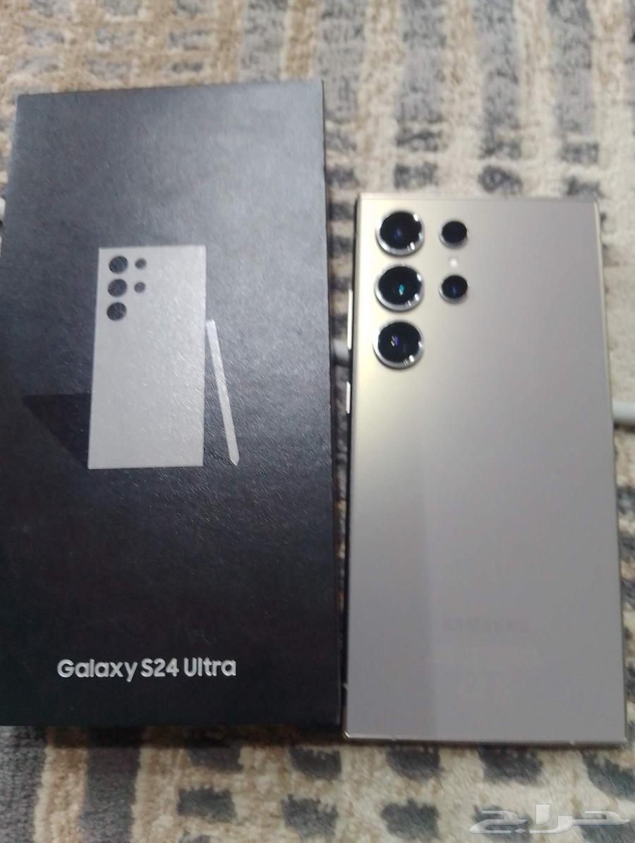 جوال سامسونغ الترا 24 ذاكرة 256 اقل من شهر ماخذه جديد 270064584715709186114