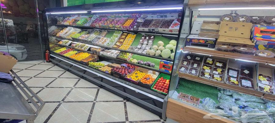 ثلاجة عرض فواكه طول 5 أمتار شبه جديد64587206305282111