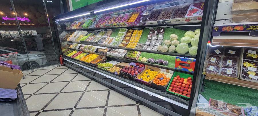 ثلاجة عرض فواكه طول 5 أمتار شبه جديد64587206305282112