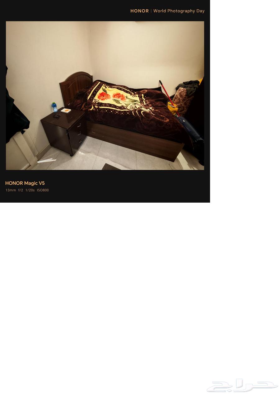 غرفة نوم كاملة تحت ومرتبة وخزانه كبيرة وكمودينو 700 ريال64587441536643110