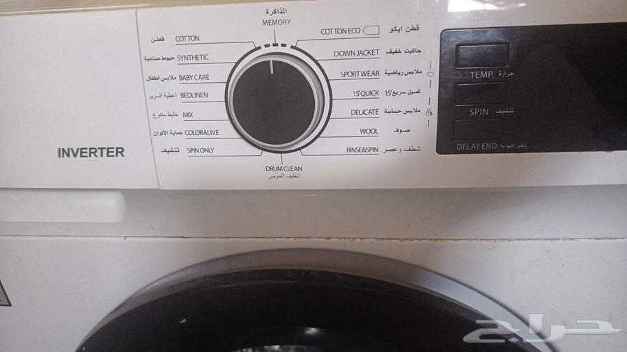 غساله اتوماتيك شبه جديد استخدام خفيف مره السعر 80064583711384705110