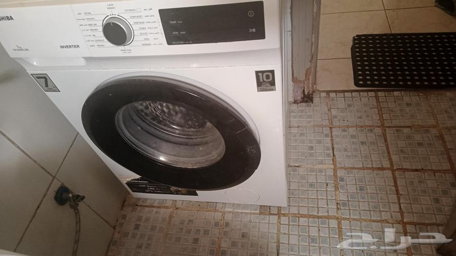 غساله اتوماتيك شبه جديد استخدام خفيف مره السعر 80064583711384705111