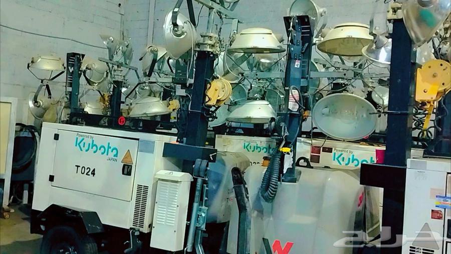 بيع وايجار المولدات الكهربائية الحديثة والتورلايت64581511069699113