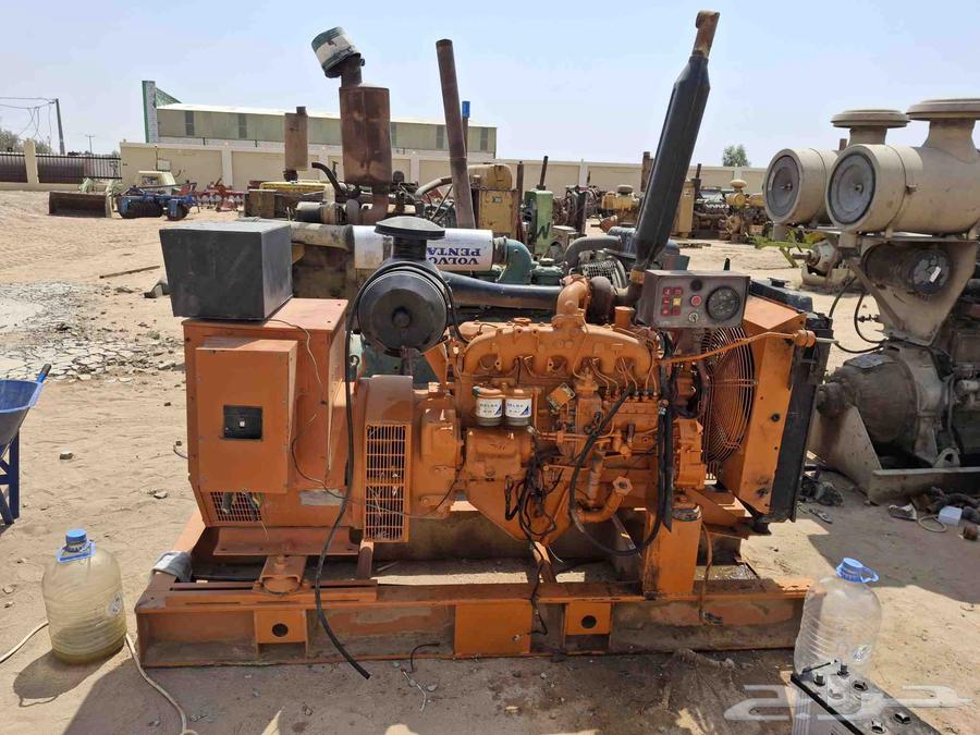 مولد كهرباء فيات افكو 60 كيلو شبه جديد شد بلد مكينه كهرب64583711395971110