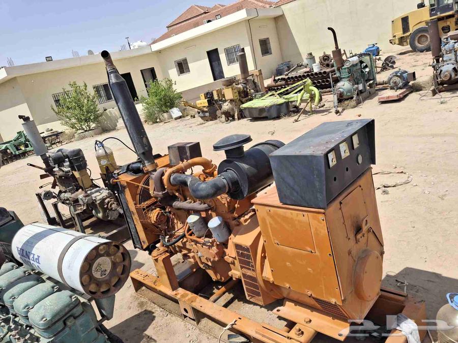 مولد كهرباء فيات افكو 60 كيلو شبه جديد شد بلد مكينه كهرب64583711395971112