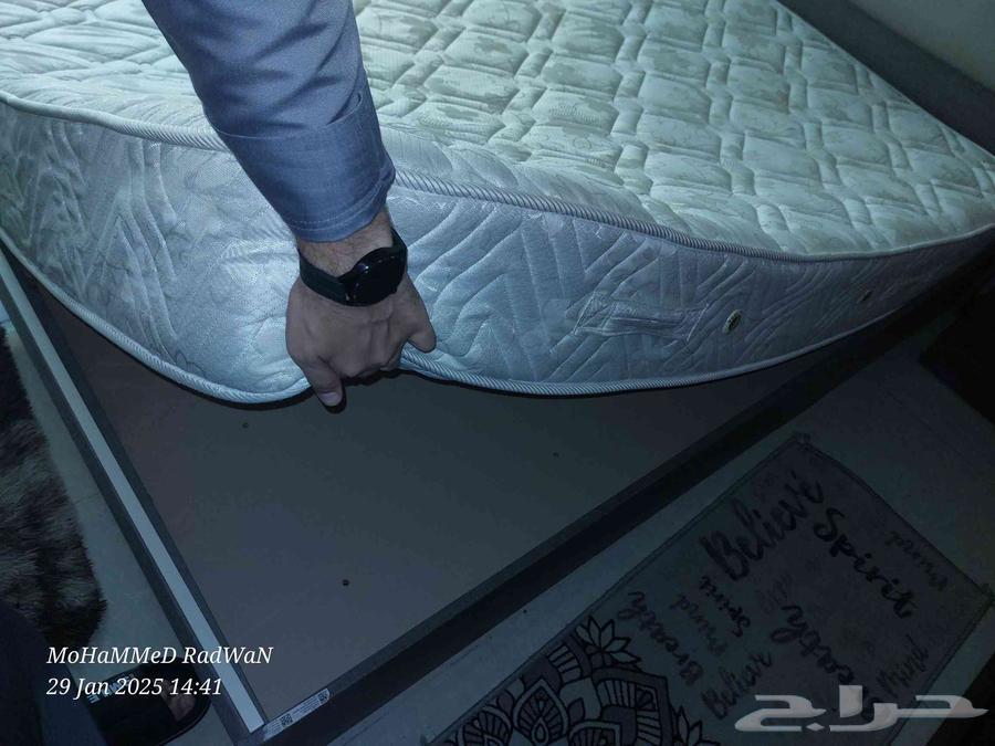 غرفة نوم كامله بحاله ممتازة64582284224771114