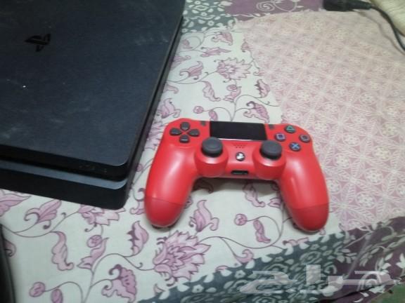 جهاز بلي استيشن 4 شبه جديد مع يدين الشركة وفيه مجموعه من الا64580949731073110