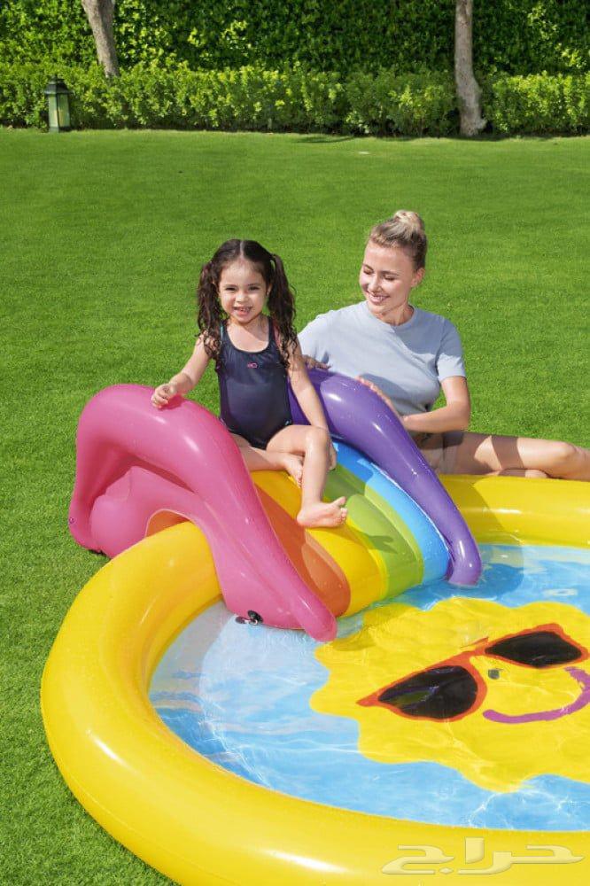 ألعاب مائية مع زحليقة الشمس بيست واي جديدة64582284275585113