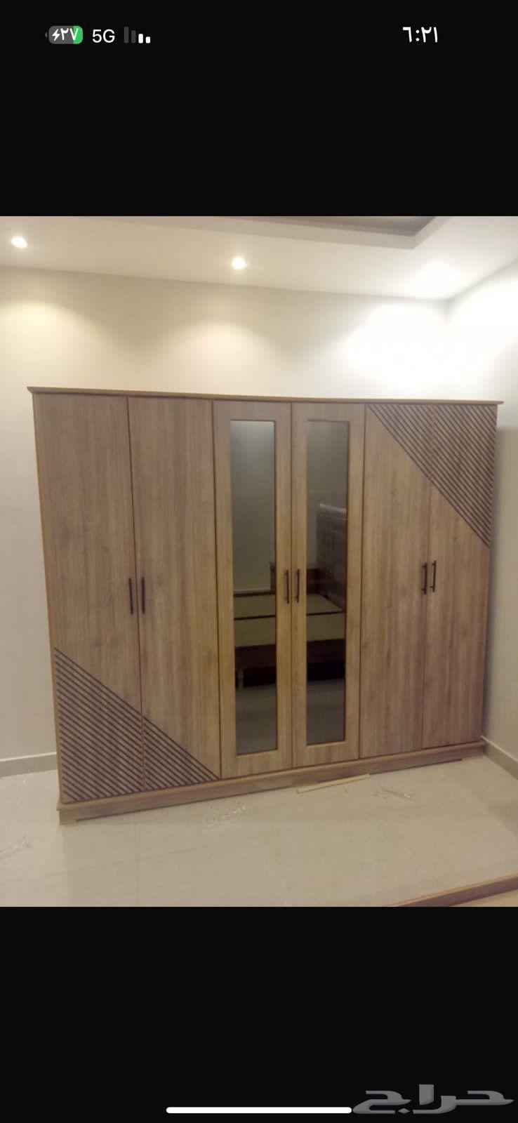 دولايب كبيره وصغيره جديده جاهزه وأسره ودواليب جديد64585352443523114