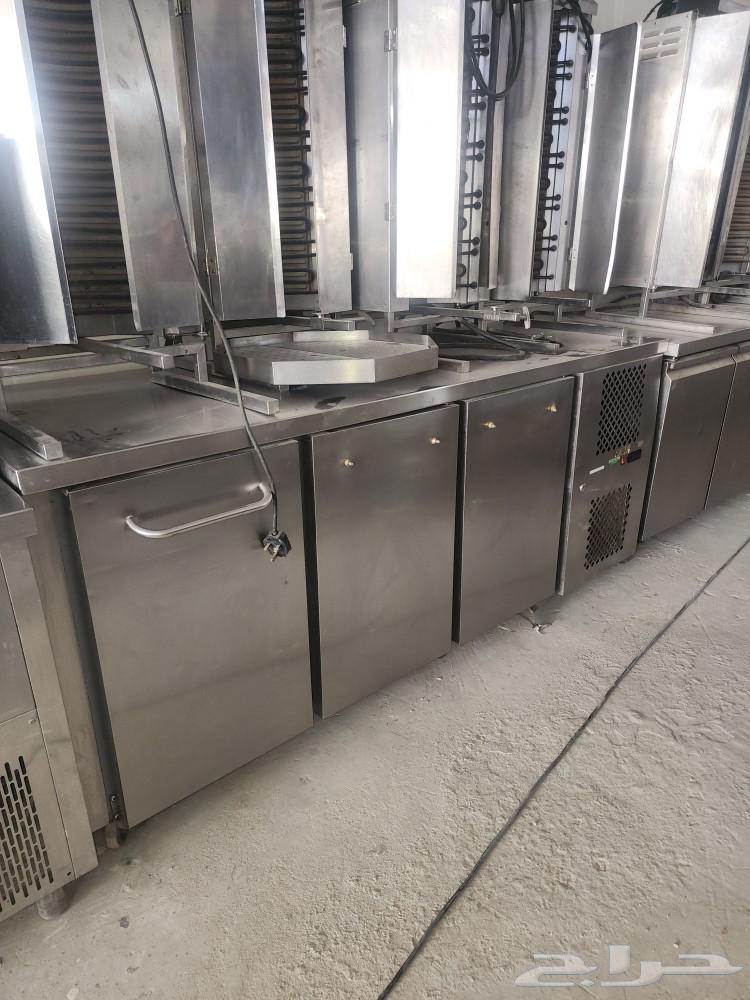 ثلاجات كونتر ستيل تحضير استخدمه شبه جديد64583639864705110