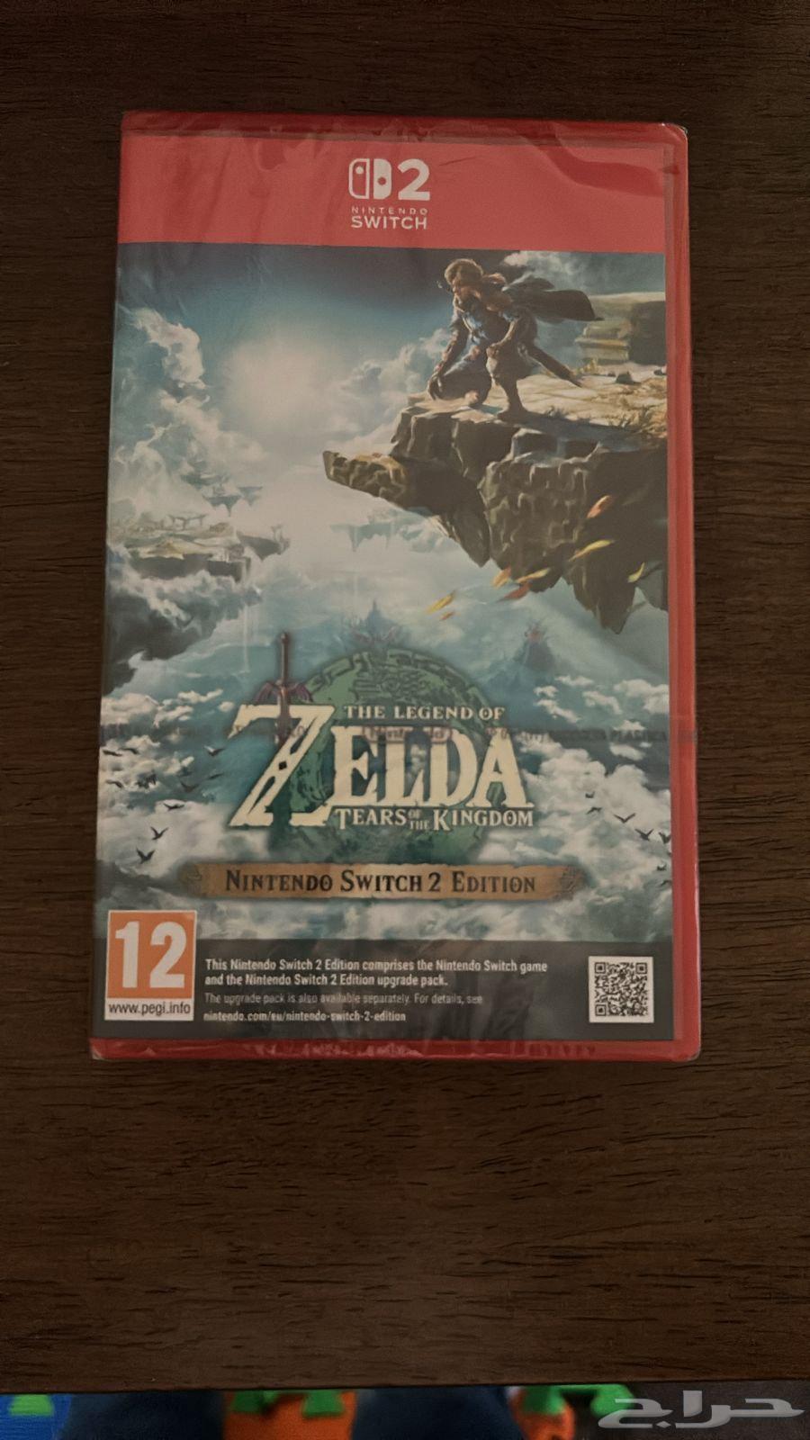 Nintendo Switch 2 with two games Zelda and Mario Kart for 2000 Riyals64575822287106112