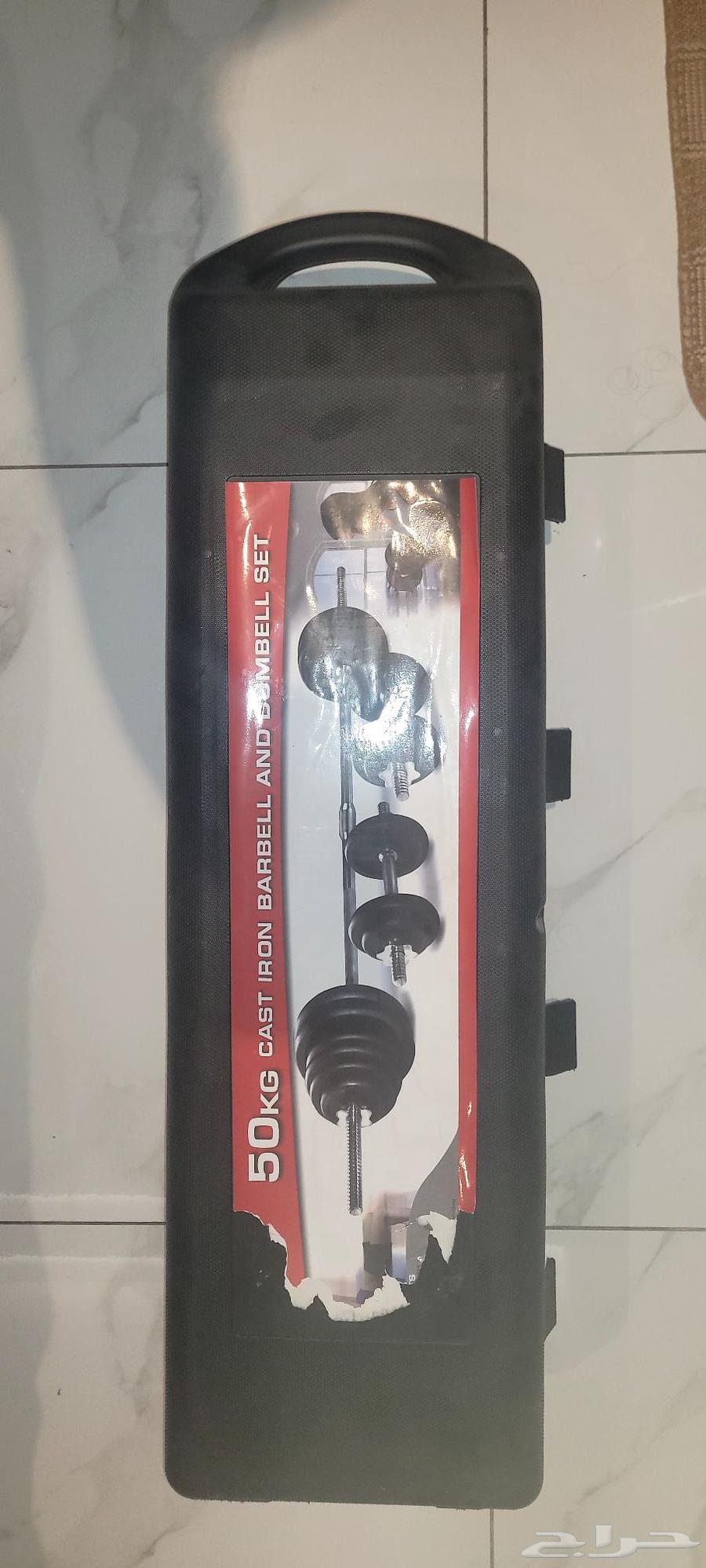 اوزان حديد 50 كيلو مع كامل ملحقاتها64584631358721110